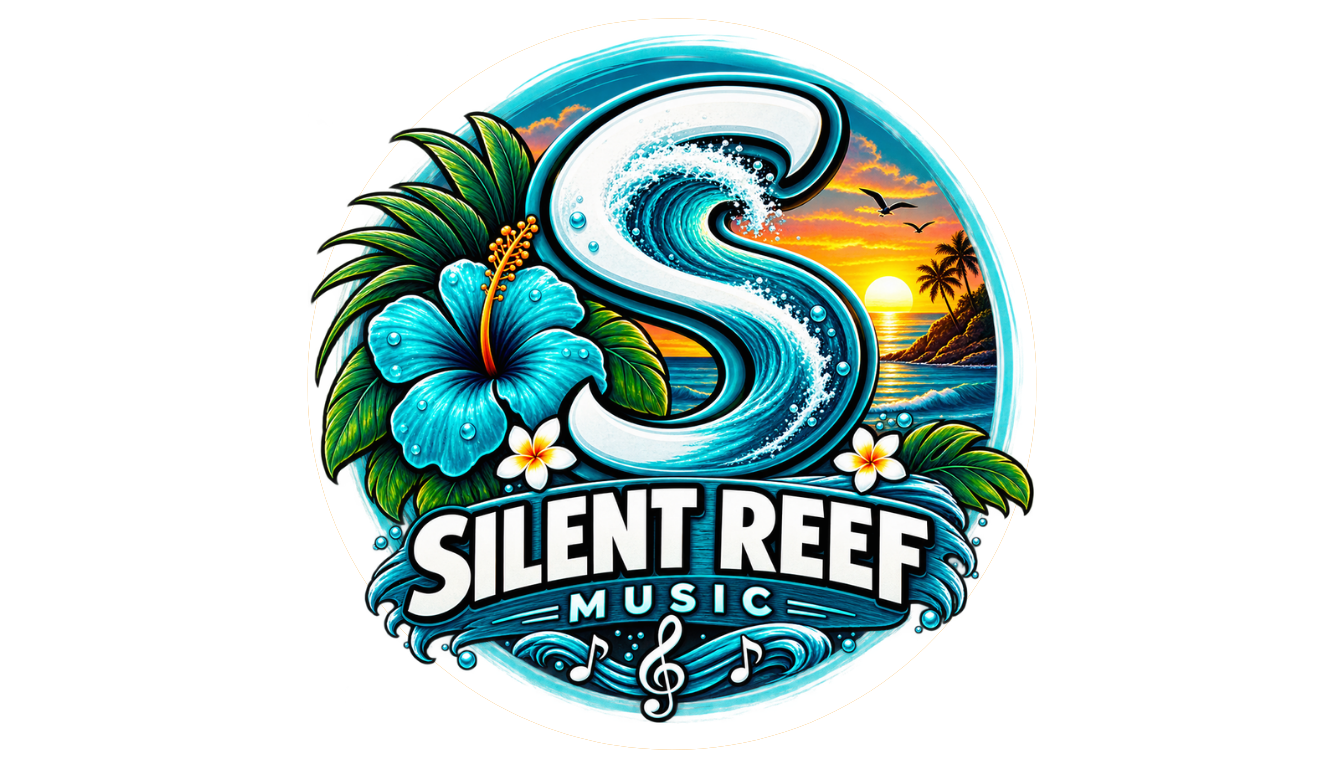 Silent Reef Music round emblem